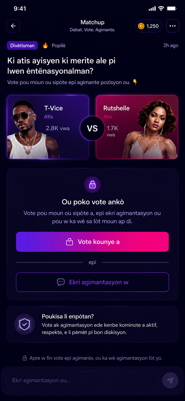 App screen